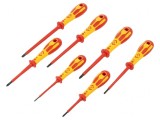 Kit: şurubelniţe izolată 1kVAC Phillips,plată din carton, T49192D