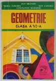 LECTII DE GEOMETRIE , PENTRU CLASA A VI - A de DAN BRANZEI si CONSTANTIN HARABOR , 1996