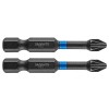 Set biti de impact PZ2X50mm 1/4&quot; 2buc. GRAPHITE 56H522 HardWork ToolsRange
