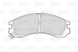 VALEO 301517 FIRST set placute frana,frana disc