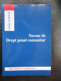 Norme de drept penal comunitar