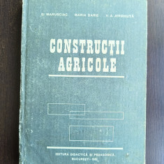 Constructii agricole - D. Marusciac / R5P5S