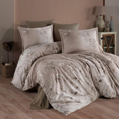 Lenjerie de pat satin clasy king size (sindarin v1) foto
