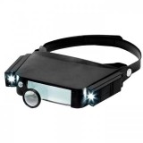 Lupa Capilară cu LED Handy, Mărire 1.8x 2.3x 4.8x, Iluminare LED, Suport Capilar