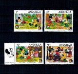 Anguilla 1985 - Disney, Hansel si Gretel, Frații Grimm, Crăciun, serie neuzata