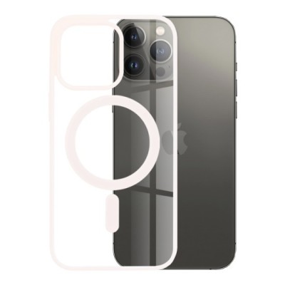 Husa pentru iPhone 13 Pro - Techsuit MagSafe Pro - Nude Pink foto