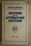 Charles Camproux - Histoire de la litterature occitane