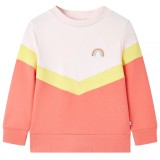 Bluzon pentru copii roz pal 140
