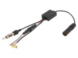 Splitter Antenă AM/DAB/FM 0.6m 20dB 12-24VDC, 4Carmedia