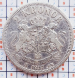 1034 Suedia 2 kronor 1897 Oscar II (1872-1907) km 761 argint, Europa