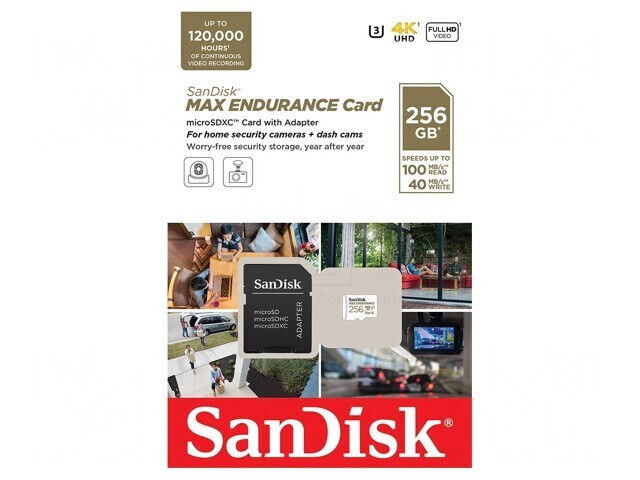 Card de memorie 256GB pentru camere video