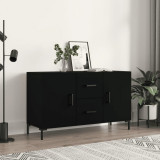 Dulap, negru, 100x36x60 cm, lemn compozit GartenMobel Dekor, vidaXL