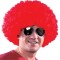 Perucă Afro Bărbați Roșie