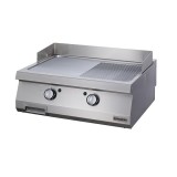 Gratar-Grill profesional de banc-neted-striat-ELECTRIC-80x70cm