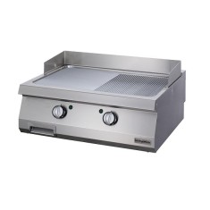 Gratar-Grill profesional de banc-neted-striat-ELECTRIC-80x70cm