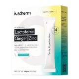 Supliment alimentar pentru piele acneica Lactoferrin Ginger Zinc, 14 plicuri, Ivatherm