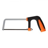 Fierăstrău Metalic, Model Compact, M&acirc;ner Negru-Portocaliu, Dimensiuni 26x10 cm
