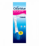 Test de sarcina detectare rapida, 1 bucata, Clearblue