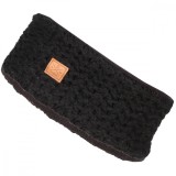 Bandana Fundango Hollis Head Band Negru - Polar, Acril, Iarna/Toamna, Dama/Barbati - Drumetie, Trekking, Casual