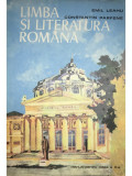 Emil Leahu - Limba și literatura rom&acirc;nă - Manual pentru clasa a X-a (editia 1979), Clasa 10, Limba Romana