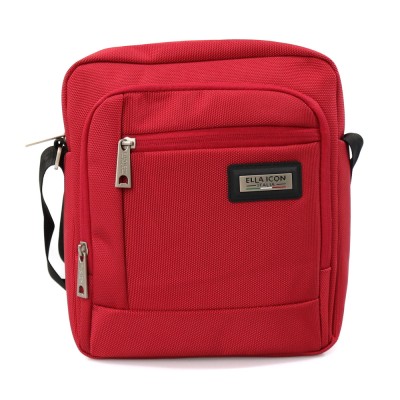 Geanta de umar, Ella Icon, Atena New, Rosu, 22x7x25cm ComfortTravel Luggage foto