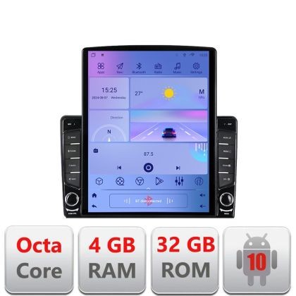 Navigatie Hyundai I40 KIT-i40 ecran tip TESLA 9.7&quot; 8 core 4+32 4G DSP Android Radio Bluetooth Internet GPS WIFI CarStore Technology