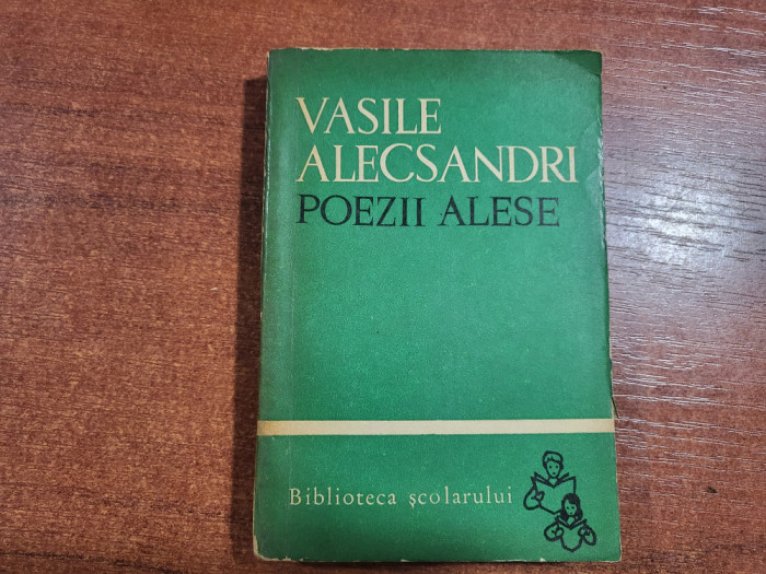 Poezii alese de Vasile Alecsandri