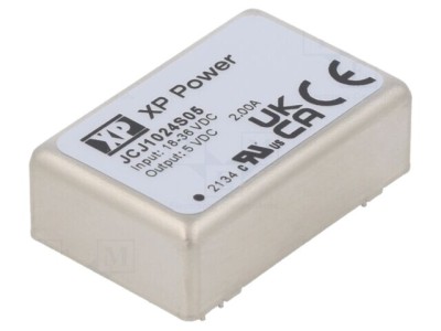 Convertor DC/DC 10W XP POWER, Intrare 18-36VDC, Ieşire 5VDC 2000mA THT foto