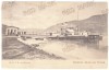 3059 - ORSOVA, harbor, ship, Danube, Romania - old postcard, CENSOR - used 1916, Circulata, Printata
