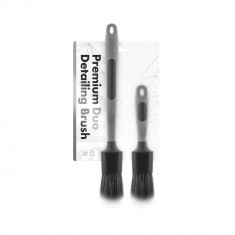 Set Pensula Detailing ChemicalWorkz Ultra Soft Duo Brush Set, 20mm si 24mm, Gri