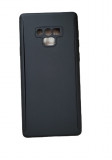 Set husa protectie formata din 3 piese fata spate si folie silicon compatibila cu Samsung Galaxy Note 9 Negru
