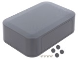 Carcasa cu Panou TAKACHI PF20-6-13D ABS Gri Inchis 200x135x60mm IP40 UL94V-0