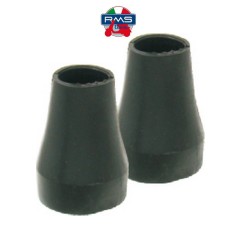 Set tampoane cauciuc cric central Vespa PK 50 - PK 50 HP XL - PK 100-125 XL - Vespa COSA - PX 80-125-150-200 - culoare: negru