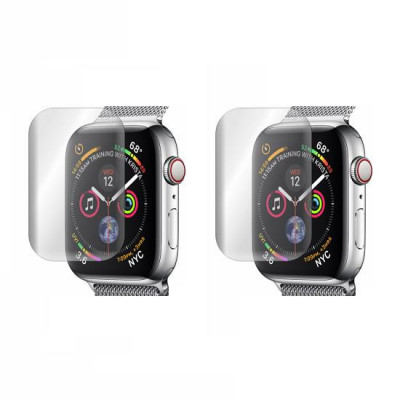 Folie Apple Watch 4 40mm 1+1 Gratis - ShieldUP HiTech Regenerable Invizible foto