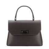 Cumpara ieftin Geanta din piele naturala Alicia 123 Maro inchis