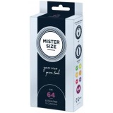 Prezervative Mister Size 64 mm 10 buc