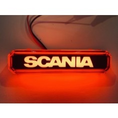 Lampa gabarit cu LOGO NEON Rosie FR0260 Scania