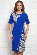 Rochie de Ocazie cu broderie Blis Electric - 56Marimea