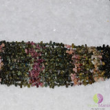 Sirag turmalina multicolor drops 6-8mm 33cm, Stonemania Bijou