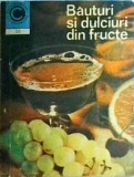 Silvia Burbea - Bauturi si Dulciuri din Fructe, Gastronomie, Retete Bauturi Alcoolice, Desert, Limba Romana, Editura Ceres, 1972