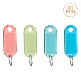 Set Etichete Suspendabile, Model Dublu, Multicolor, 4.9x2cm, 24 Bucăți, Oem