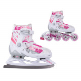 Patine/Role reglabile 2in1 WORKER Pinkola FitLine Training