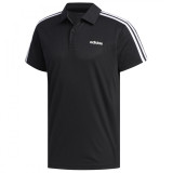 Tricouri polo adidas Designed 2 Move 3-Stripes Polo Shirt FL0321 negru