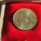 462. Moneda Botswana 50 cents 1966 (Independence Commemorative) - argint