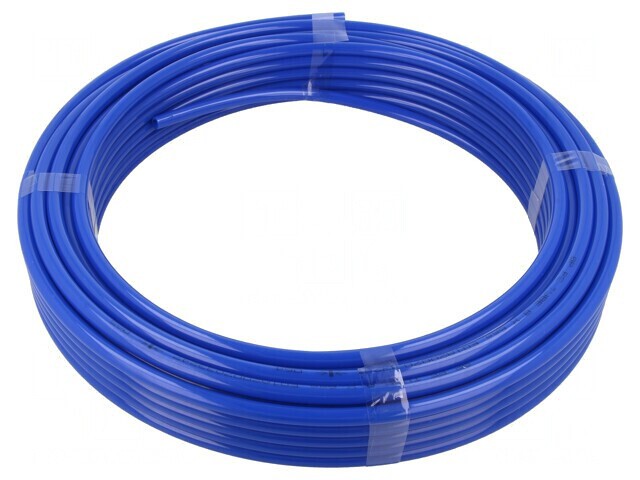 Cablu pneumatic 25m polietilenă albastră 6bar Economy