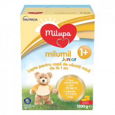 Lapte praf de crestere Milupa Milumil Junior 1+, 1200g