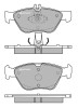 MOTAQUIP LVXL467 set placute frana,frana disc