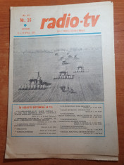 revista tele-radio 13-19 aprilie 1980 foto