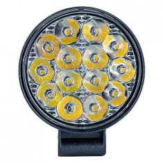 Proiector LED SLIM 42w Rotund SPOT 30°, 12/24V