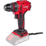 Raider RDP-PBCDI20 - Masina de gaurit si insurubat cu percutie fara acumulatori si incarcator Li-Ion 20 V - Ah 50 Nm motor fara perii led iluminare